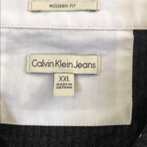 Calvin Klein long sleeve shirt xxl - Picture 3 of 5